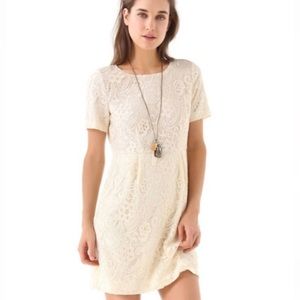 Madewell - Broadway & Broome ivory lace dress